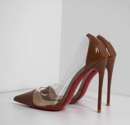 The Ferago Pattern Perspex Pumps - Image 10
