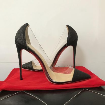 The Ferago Pattern Perspex Pumps - Image 6
