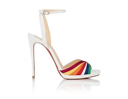 The Ferago Ankle Strap Peep Toes 1