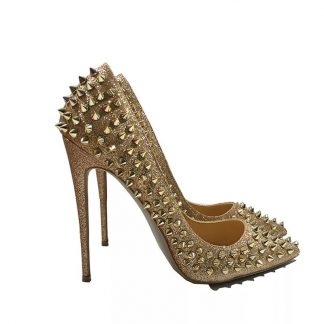 The Ferago Glitter Spike Pumps 4