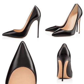 The Ferago Kanika Matte Leather Pumps
