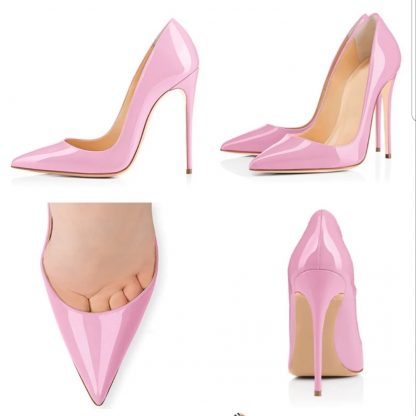 The Ferago Kanika Patent Leather Pumps - Image 8