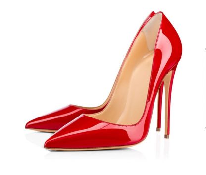 The Ferago Kanika Patent Leather Pumps - Image 19