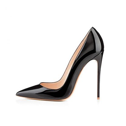 The Ferago Kanika Patent Leather Pumps - Image 3