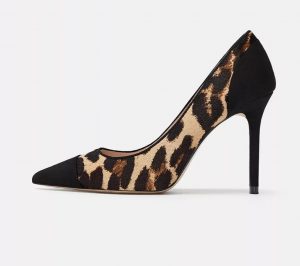 The Ferago Leopard Fur Pumps 1