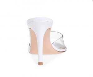 The Ferago Open Toe PVC Transparent Mules 4