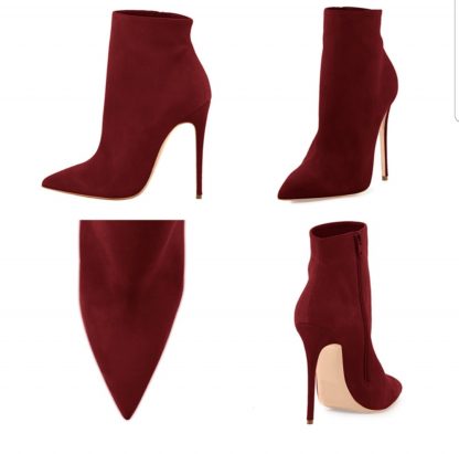 The Ferago PVC Suede Pumps 1