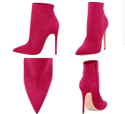 The Ferago PVC Suede Pumps 3