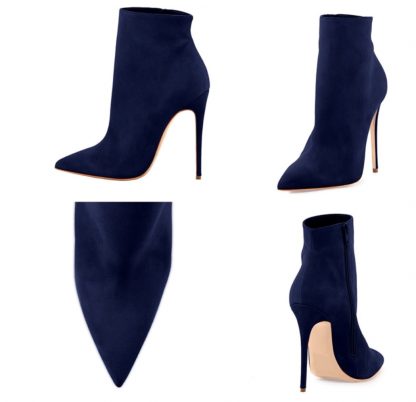 The Ferago PVC Suede Pumps 4