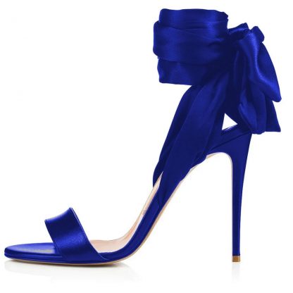 The Ferago Satin Sandals 3