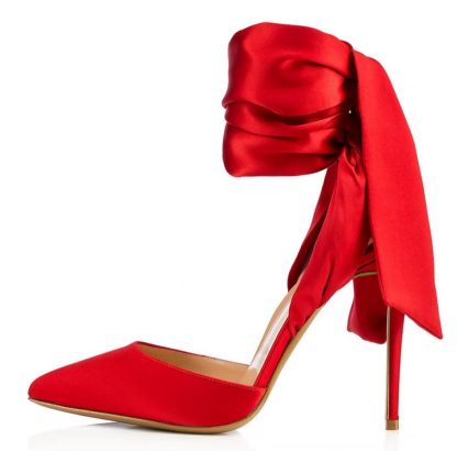 The Ferago Satin Slingback