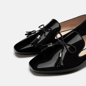 The Ferago Shinning Leather Loafers 1