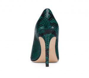 The Ferago Snake Print Pumps 4