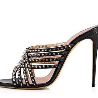 The Ferago Studded Mules 1