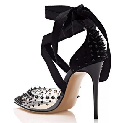 The Ferago Studded PVC Satin Cross 2