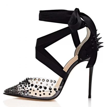 The Ferago Studded PVC Satin Cross 3