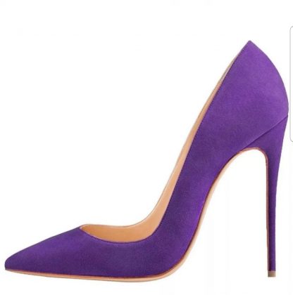 The Ferago Mia Suede Pumps 12