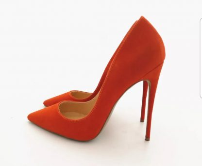 The Ferago Mia Suede Pumps 14