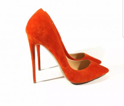 The Ferago Mia Suede Pumps 16