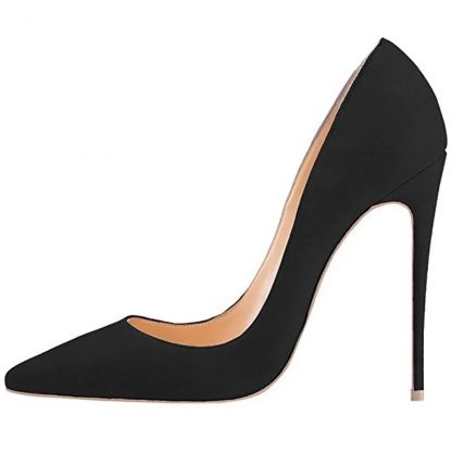 The Ferago Mia Suede Pumps 4