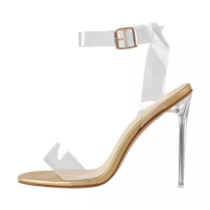 The Ferago Kema Clear Sandals - Image 6