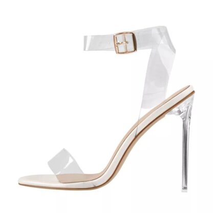 The Ferago Kema Clear Sandals - Image 9