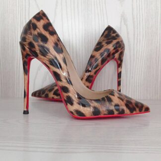 The Ferago Leopard Print Pumps