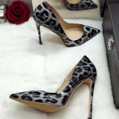 The Ferago Leopard Print Pumps - Image 4