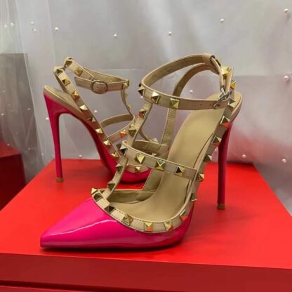 The Ferago Luisa Studded Sandals - Image 3