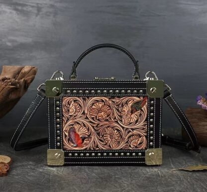 Lenora Square Shaped Mini Bag - Image 6
