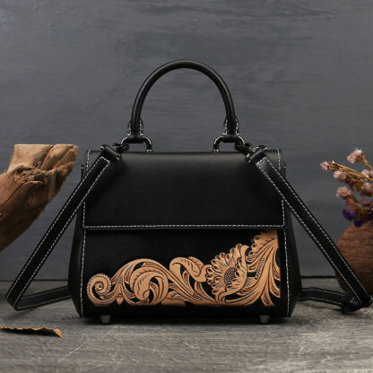 Leela Floral Midi Handbag - Image 4