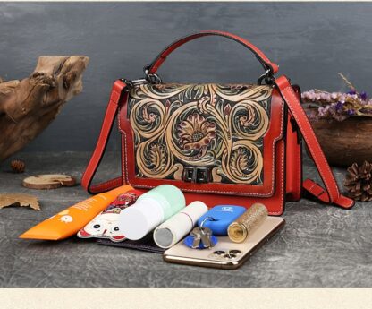 Manilla Carving Handmade Mini Bag - Image 2