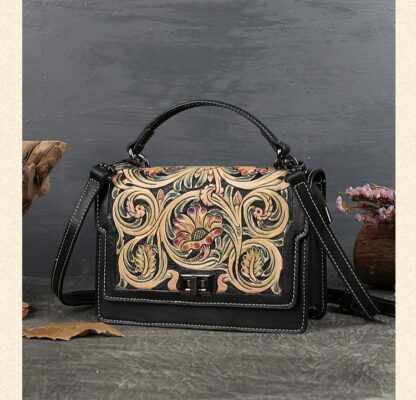 Manilla Carving Handmade Mini Bag - Image 6