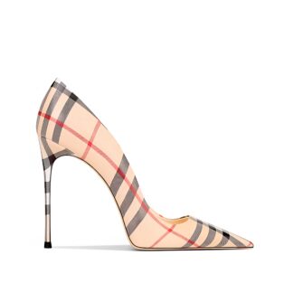 The Ferago Plaid Pumps