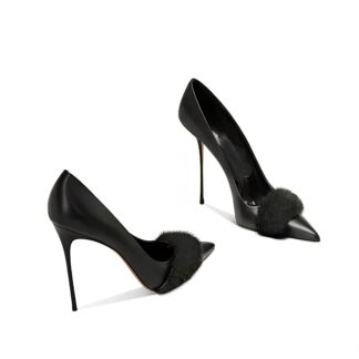 The Ferago Fur Pumps